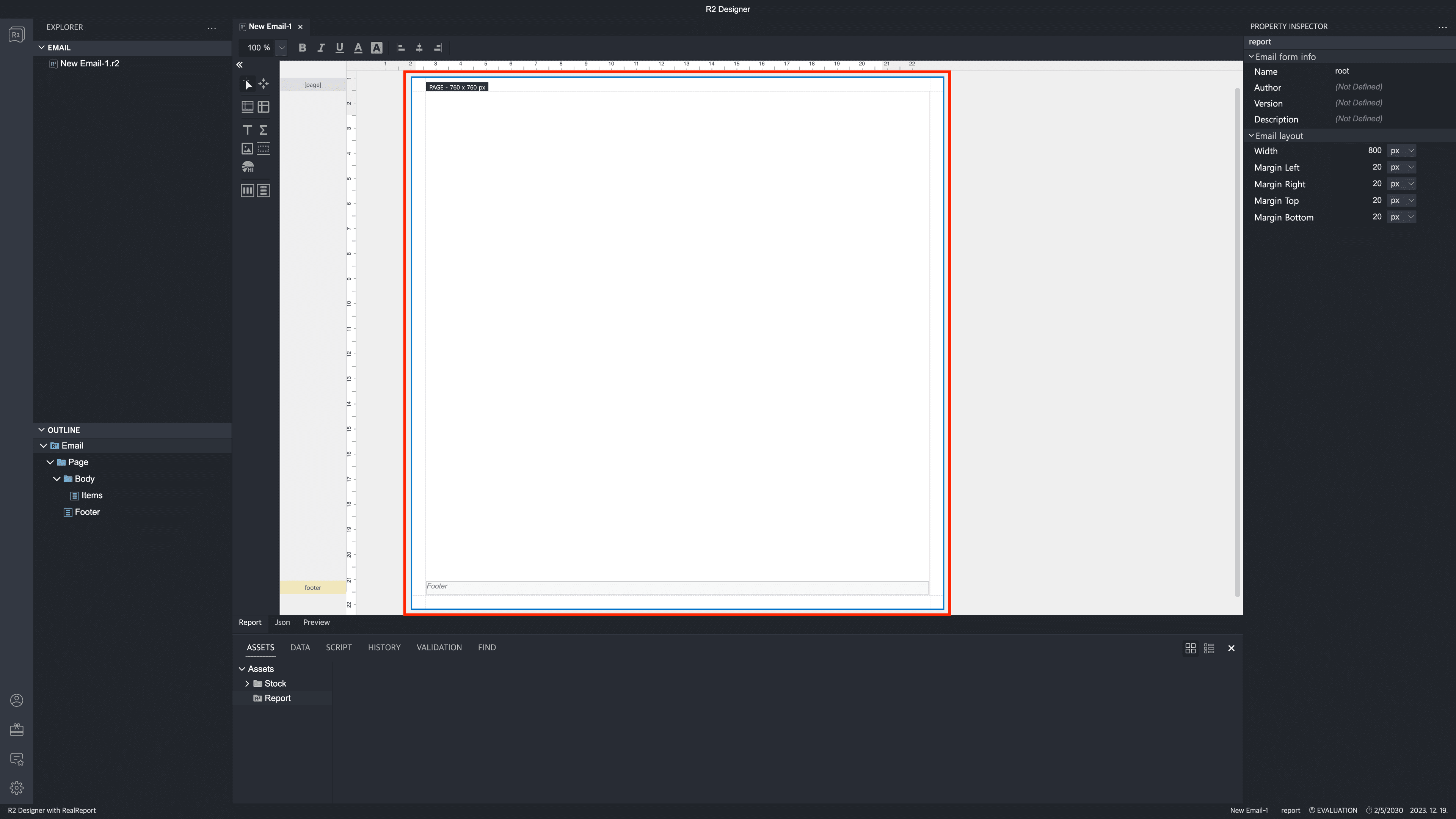 Email Layout