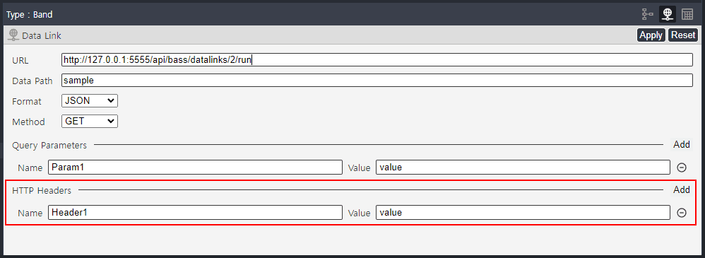 data-link-header-parameter