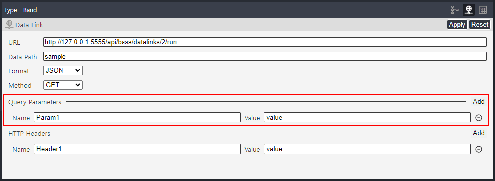 data-link-query-parameter